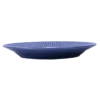 Aida 6 stk. Dybe Tallerkener Stentøj Groovy i Blå (Ø23cm)