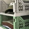 Aykasa Foldekasse Medium i Almond Green