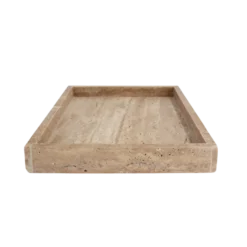 Bakke i Travertin (30x20x3cm)