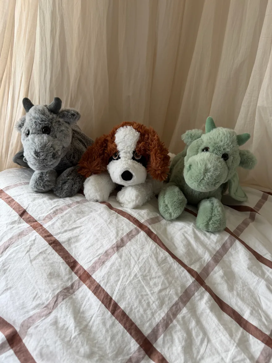 Bamse Drage i Grå (43cm)
