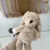 Basic & More Plysbamse Kanin i Beige (20cm)