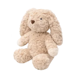 Basic & More Plysbamse Kanin i Beige (20cm)