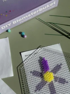 Blomsterbuket DIY Perlesæt