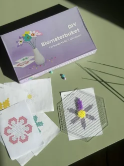 Blomsterbuket DIY Perlesæt