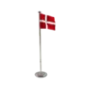 Bordflag Dannebrog i Metal (40,5 cm)