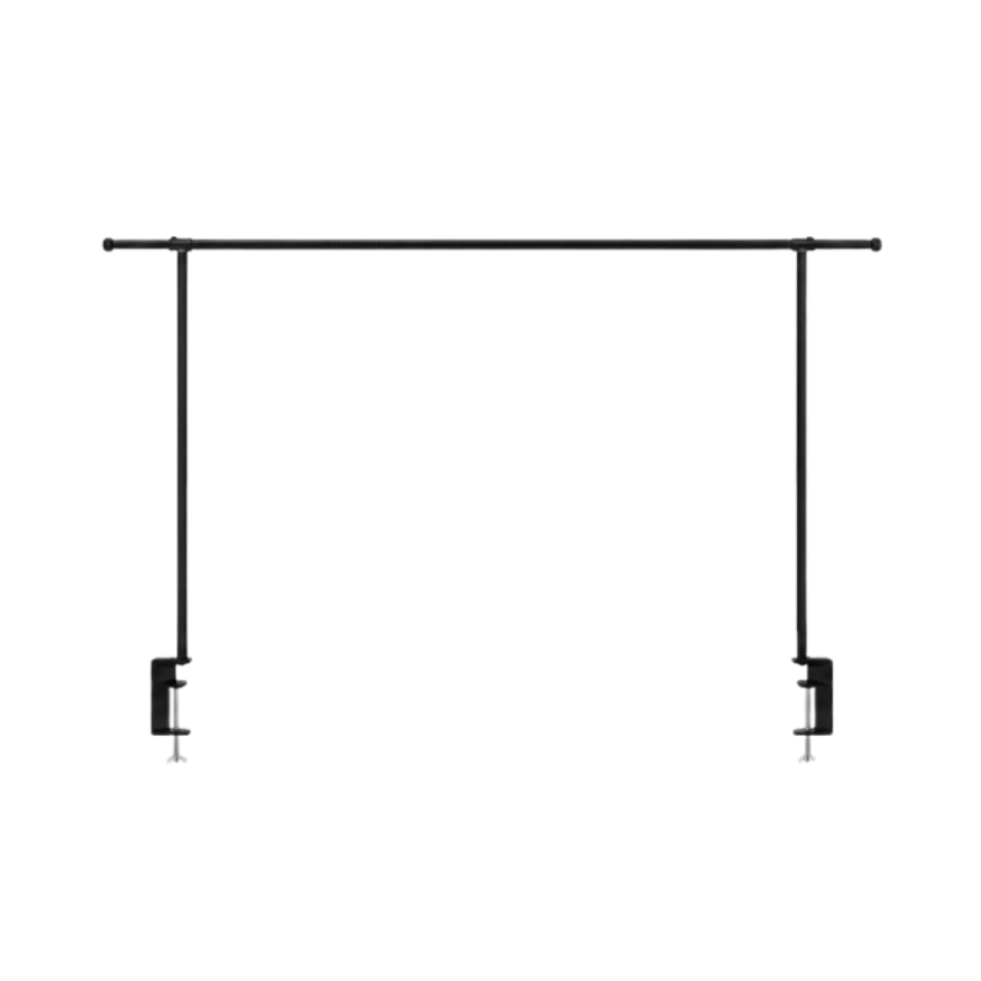 Bordstativ Metal i Sort (136×100cm)