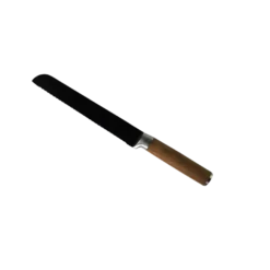 Brødkniv BENNIT m. Sort Blad (33cm)