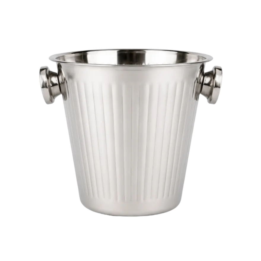 Champagnekøler i Sølv (20cm)
