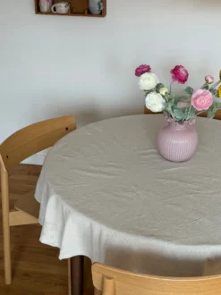 Dug DENNA i Beige (Ø160cm)