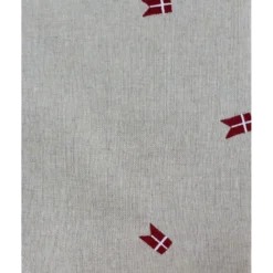 Dug m. Broderet Dannebrog (140x270cm)