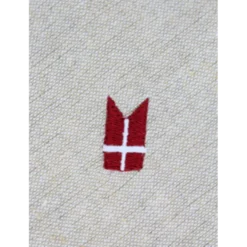 Dug m. Broderet Dannebrog (140x270cm)
