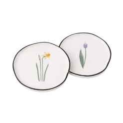Frokosttallerken DIMKA m. Perleblomst (Ø16cm)