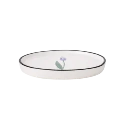 Frokosttallerken DIMKA m. Perleblomst (Ø16cm)