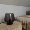 Glas Bordlampe i Smoked (Ø16,5cm)