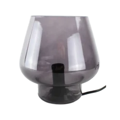 Glas Bordlampe i Smoked (Ø16,5cm)