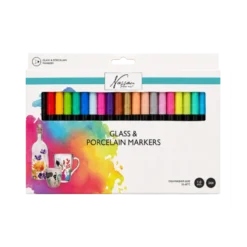 Glas- og Porcelæn Markers (24stk.)