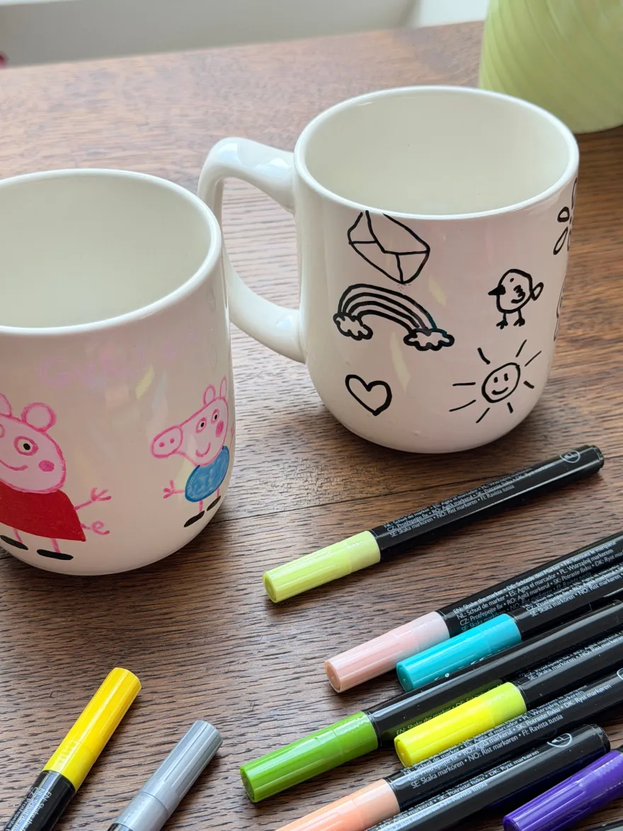 Glas- og Porcelæn Markers (24stk.)
