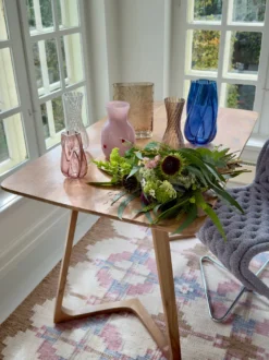 Glas Vase ANJELA i Macchaito (19x7x25cm)
