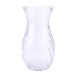 Glas Vase EBRU i Transparant (H23cm)