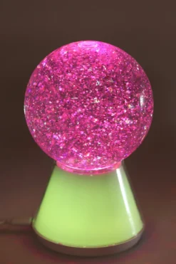 Glimmer Lampe m. USB (11x11x17,6cm)