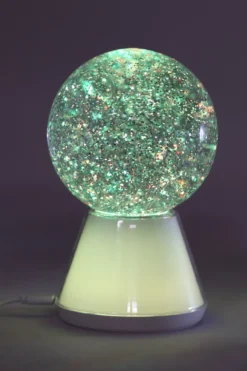 Glimmer Lampe m. USB (11x11x17,6cm)