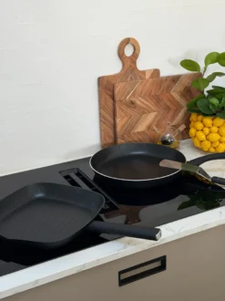 Grillpande i Sort (Ø28cm)