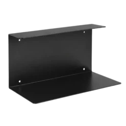 Hylde Stål i Sort (40x18x18cm)