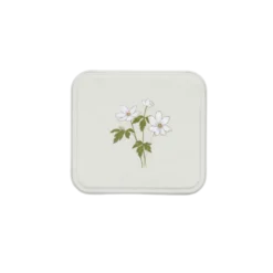 Ib Laursen Dåse Firkantet m. Anemoner (H12,5cm)