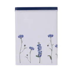 Ib Laursen Dåse Firkantet m. Kornblomster (H22,3cm)