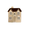 Keramik Hus FADAK i Beige og Brun (8,3x13x16cm)