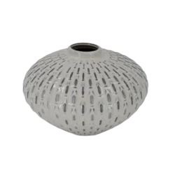 Keramik Vase i Beige Mønstre (Ø31x20,7cm)