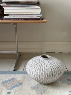 Keramik Vase i Beige Mønstre (Ø31x20,7cm)