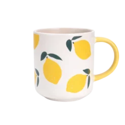 Krus GALA m. Citron Design i Gul (440ml)