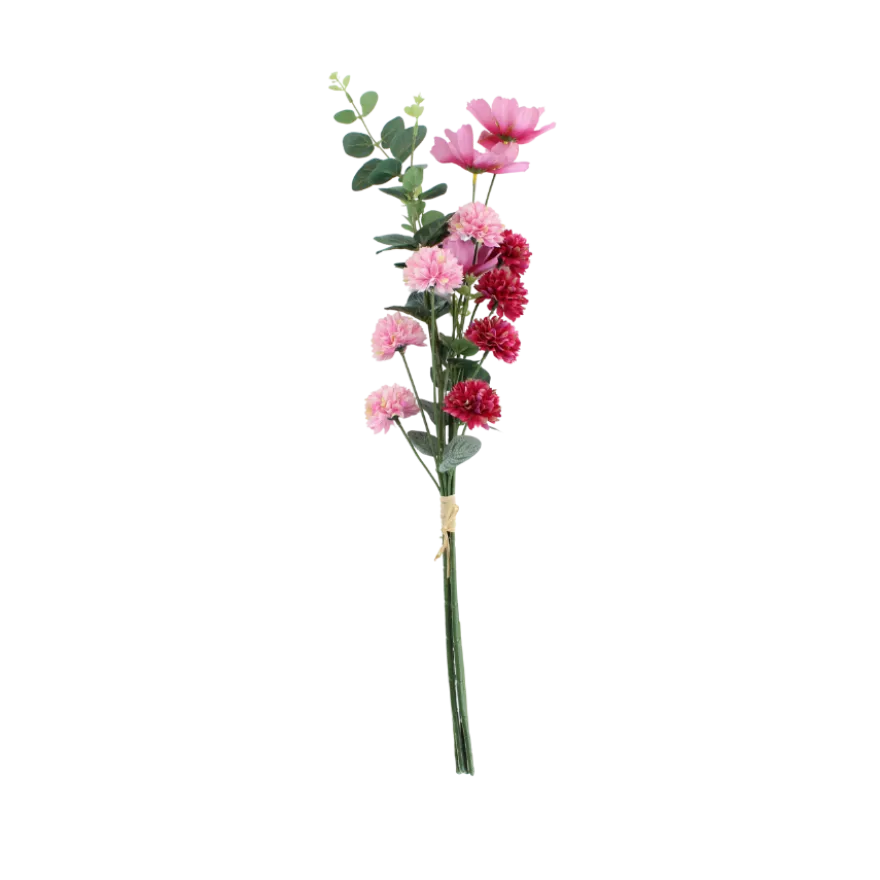 Kunstig Buket ESTER i Flerfarvet (H65cm)