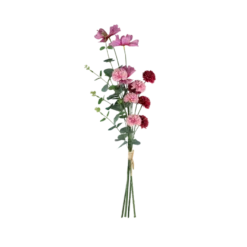 Kunstig Buket ESTER i Flerfarvet (H65cm)