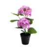 Kunstig Plante Hortensia i Lyserød (H41cm)