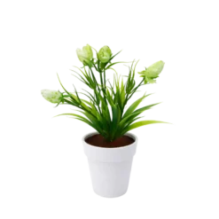 Kunstig Plante Tulipanerknopper i Grøn (H21cm)
