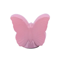 Lampe Sommerfugl m. LED i Rosa