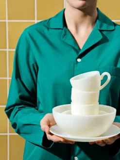 Lucie Kaas Skål MILK i Vanilla (Ø10cm)