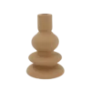 Lysestage COSTI i Brun (Ø10,7xH16cm)