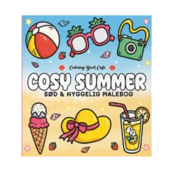 Malebog Cozy Summer Sød & Hyggelig