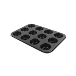 Muffinform til 12 Muffins i Mørkegrå (38,5x27x3cm)