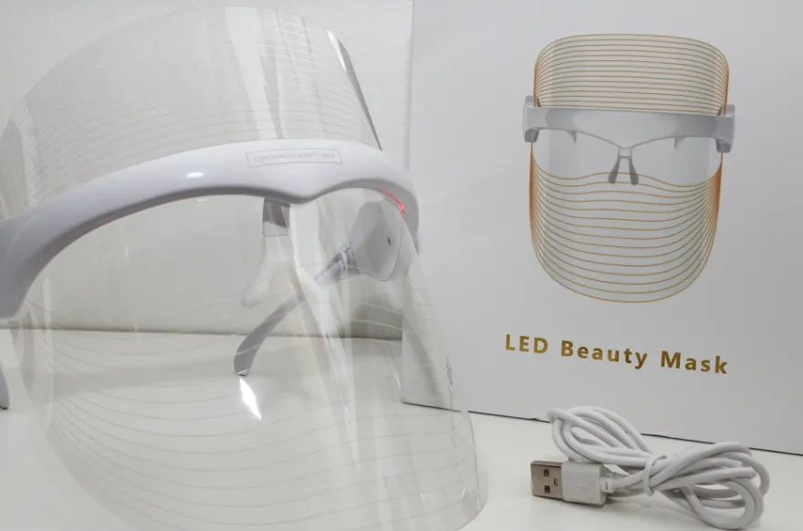 Multifunktionel Beauty Maske m. LED