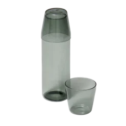 NINE MILK Karaffelinkl. 2 Glas i Smoke