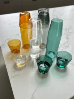 NINE MILK Karaffelinkl. 2 Glas i Smoke