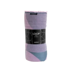 Novoform Plaid Loop i Lavendel (130x180cm)