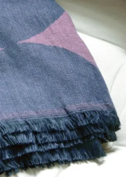 Novoform Plaid Loop i Lavendel (130x180cm)