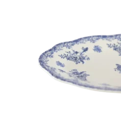 Oval Fad DINNA i Blå (30,6x21x2,4cm)
