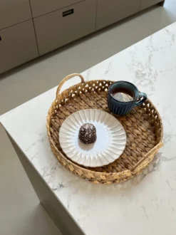 Rund Bakke FLORIS i Flet (Ø34x12cm)