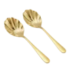 Salatbestik CADEN i Guld Farve (2 dele)